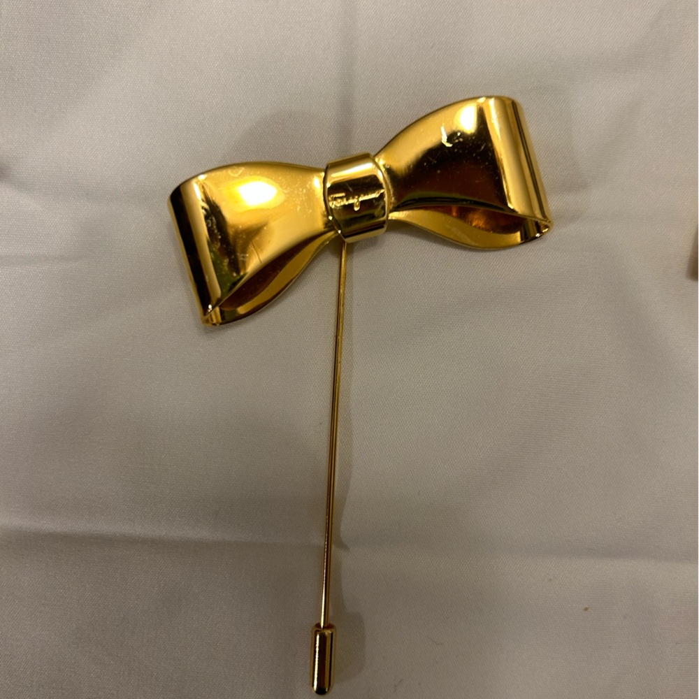 Ferragamo bow pins
